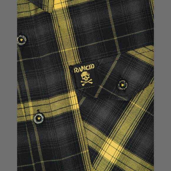 DIXXON FLANNEL - RANCID TNC Flannel Shirt - Women's Large - Picture 3 of 7